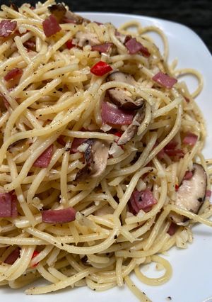 Foto resep Spaghetti aglio olio