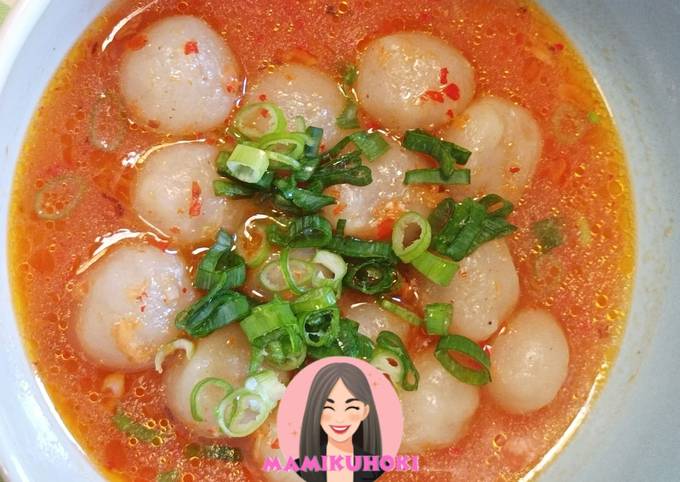 Resep Cilok Goang Kuah Pedas Huh Hah Oleh Mamikuhoki Cookpad