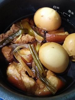 電子鍋滷肉 的食譜成品照片
