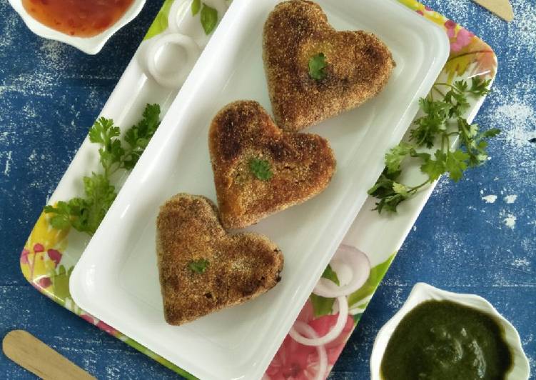 Sweet Potato And Mix Veggie Cutlets