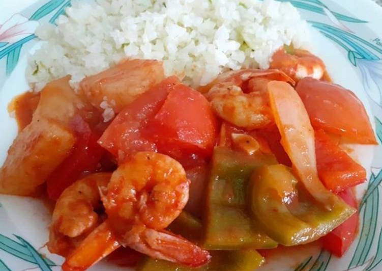 Camarão agridoce - Tudogosreceitas