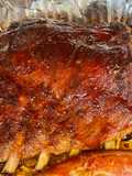 Costillas en salsa BBQ