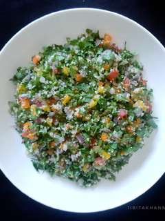 A picture of Tabbouleh.