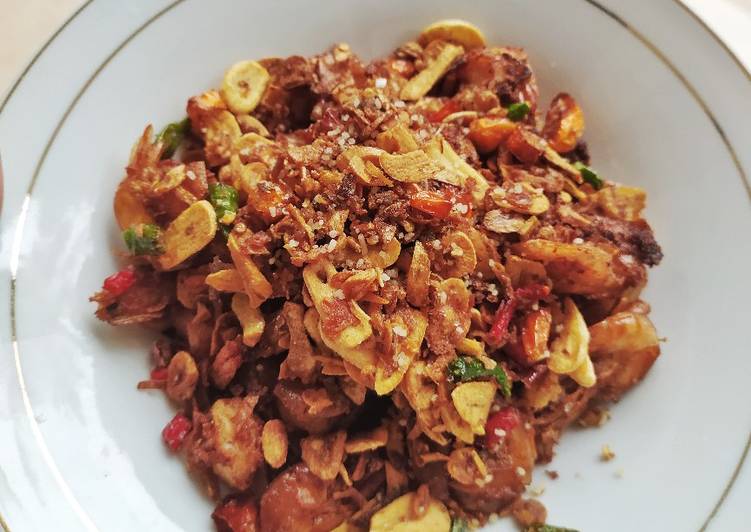 Udang Goreng Bawang Sambal Embe Bali