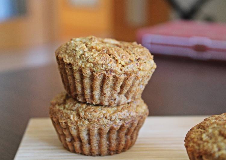 Muffins salados de coliflor veganos