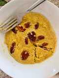 Mugcake Saludable FACIL de banana y pecans