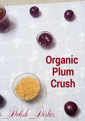 Organic Plum Crush रेसिपी मुख्य फोटो
