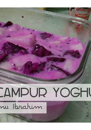 Foto resep Es campur yoghurt