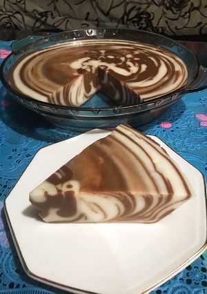 Foto resep Puding Zebra 🦓