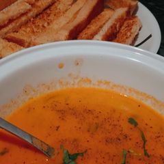 Homemade Tomato Soup A picture of Homemade Tomato Soup.