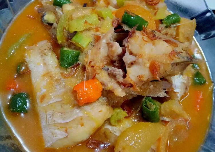 Resep Mudah Ikan Kerapu Kuah Asam Manis Pedas Enak Bergizi