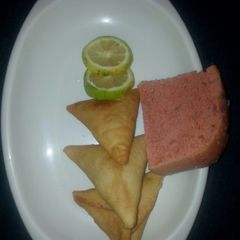 A picture of Green grams samosa.