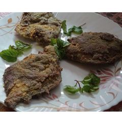 A picture of Pudina Pomfret Fry.