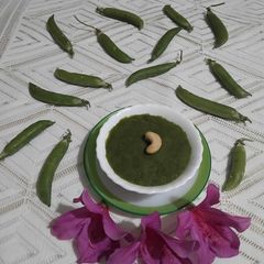 A picture of Green Peas Halwa.