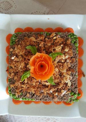 صورة لوصفة الأرز بالبازاليا