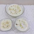 Sabudana and semolina kheer