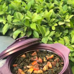 A picture of Kwadon zogale/Moringa salad.