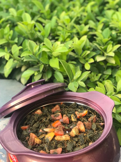 A picture of Kwadon zogale/Moringa salad.