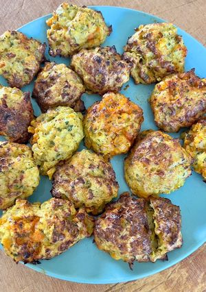 A picture of Cauliflower Croquettes Cooked in Dual Fryer.
