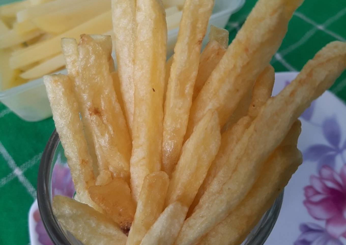 Fried Fries Home Made