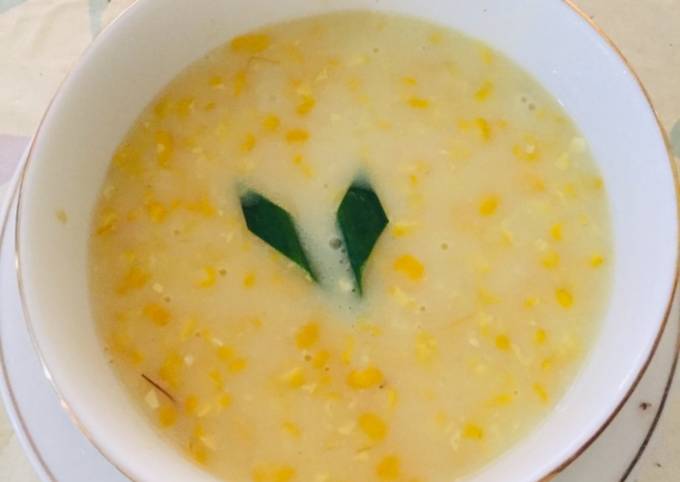 Bubur jagung manis gurih