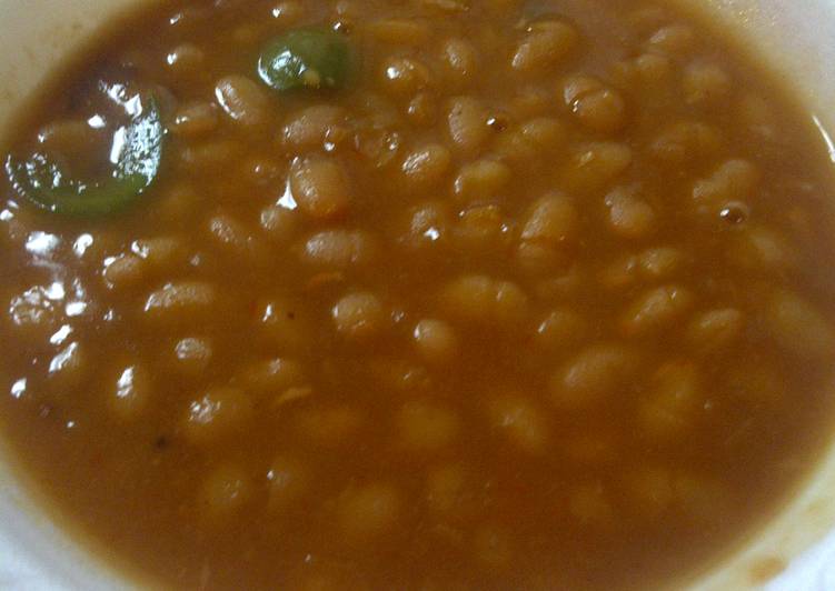 Steps to Prepare Homemade Labor Day Beans, from the South