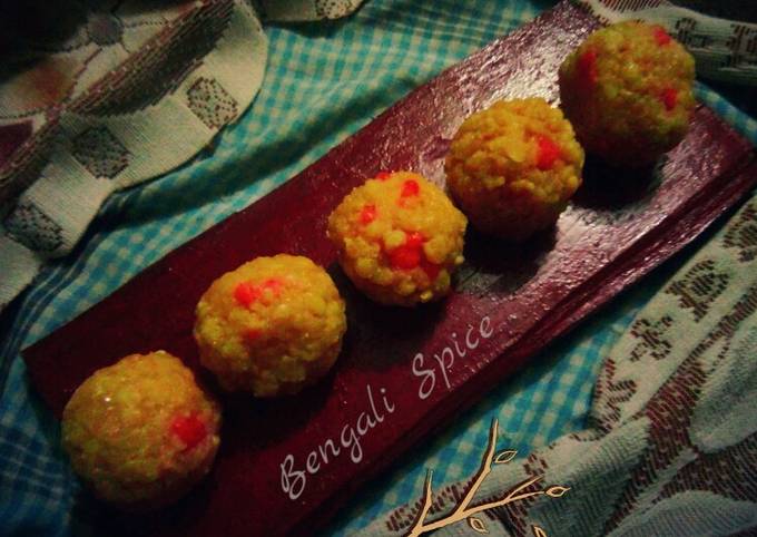 Motichoor Ladoos