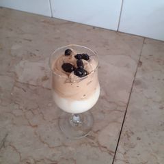 A picture of Dalgona Coffee.