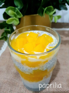 Foto resep Mango Chia Seed Puding