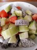 Simple Fruit Vinegar Salad