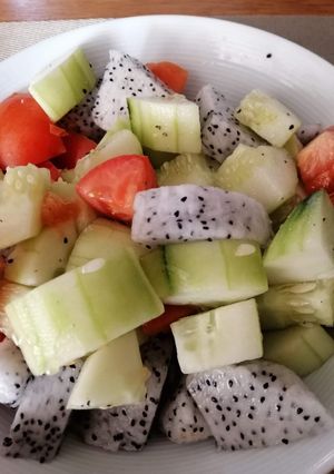 A picture of Simple Fruit Vinegar Salad.