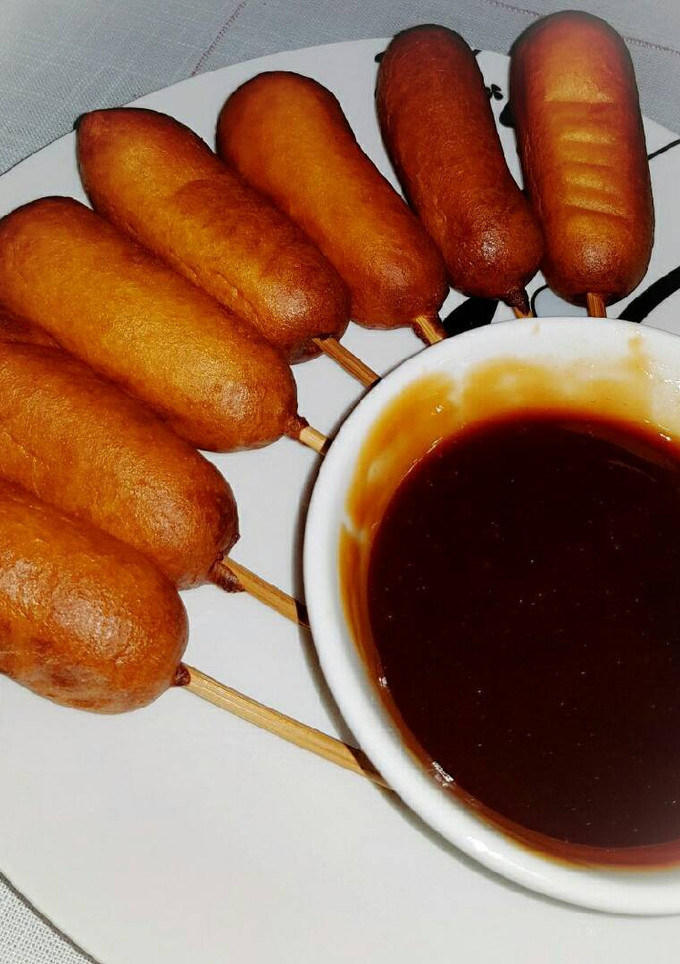 Una foto de Veggie Corndog