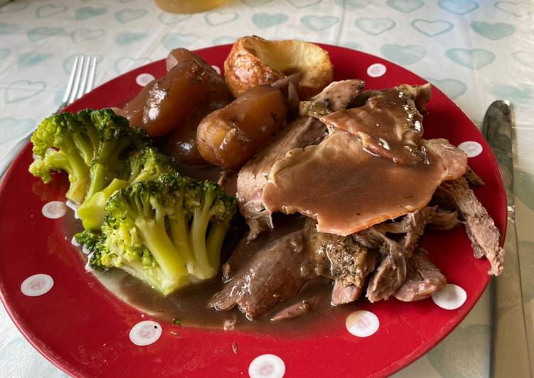 Step-by-Step Guide to Prepare Super Quick Homemade Roast leg of Lamb