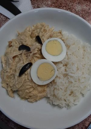 Una foto de Ají de gallina