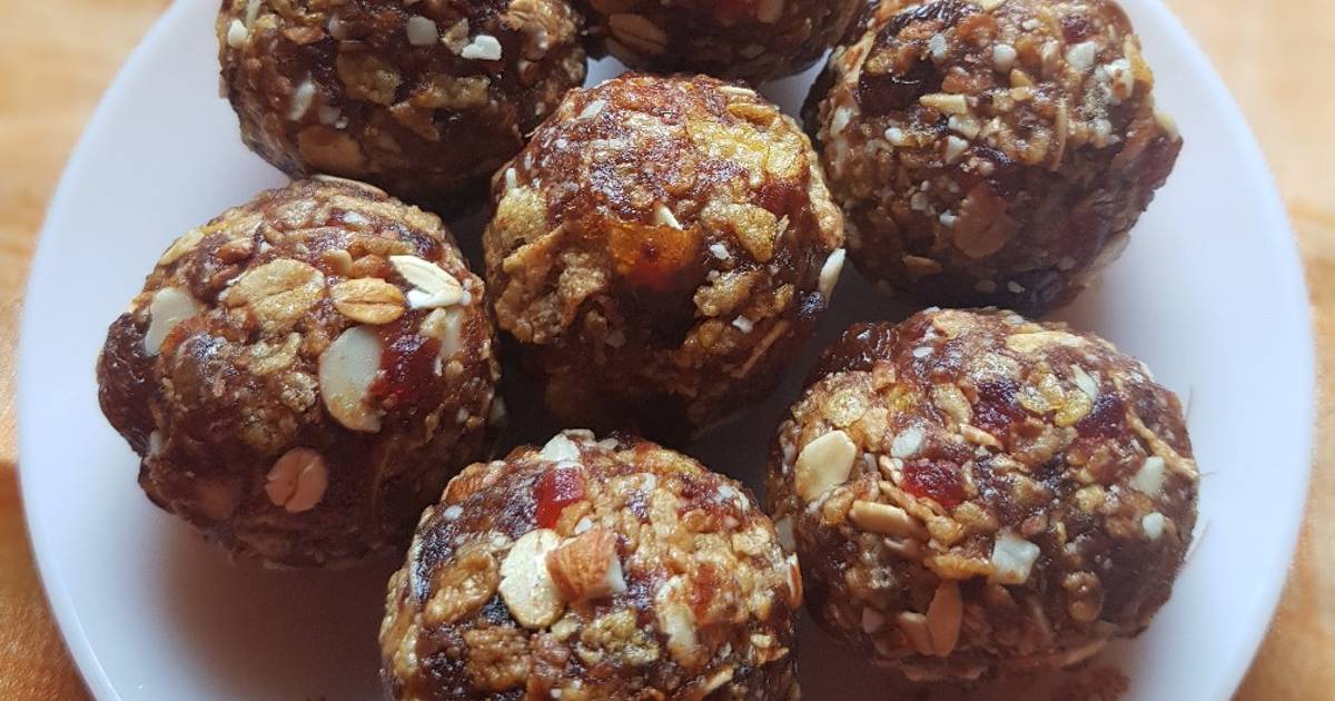Dry fruit Muesli Ladoo Recipe by Maria Emmanuel Cookpad