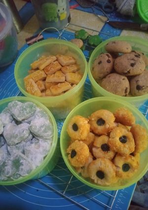 Foto resep 1 kg adonan jadi 4 jenis kuker