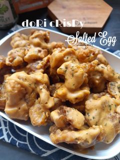 Foto resep Dori Crispy Salted Egg