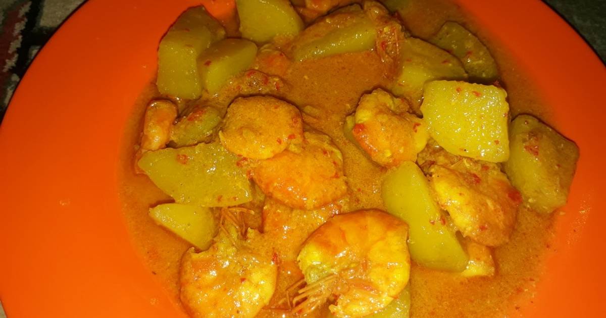 Resep Gulai Udang Kentang Ala Dapur Yari Oleh Yari Arfila Cookpad