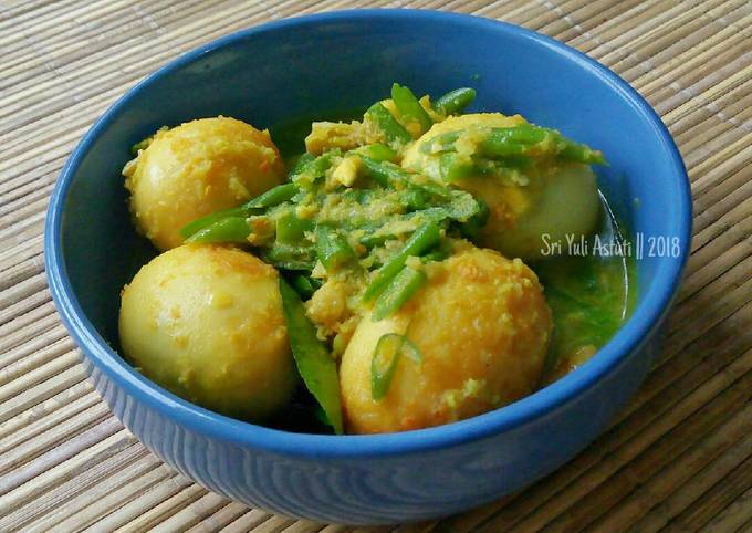 Resep Telur Buncis Bumbu Kuning oleh YuliOnet - Cookpad