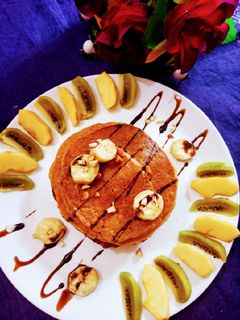 बनाना पैनकेक (Banana pancake recipe in hindi) रेसिपी मुख्य फोटो