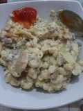 1. Makaroni saus keju