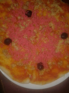 صورة لوصفة بيتزا