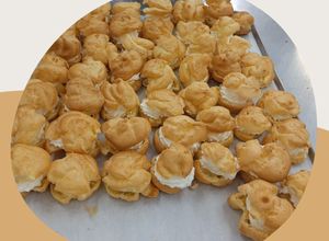 Foto principal de Profiteroles de nata caseros