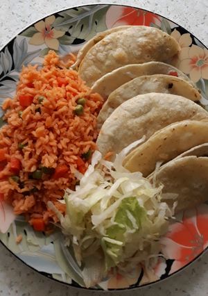 Una foto de Arroz rojo salvavidas 🥘