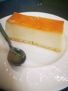 Una foto de Flan de coco