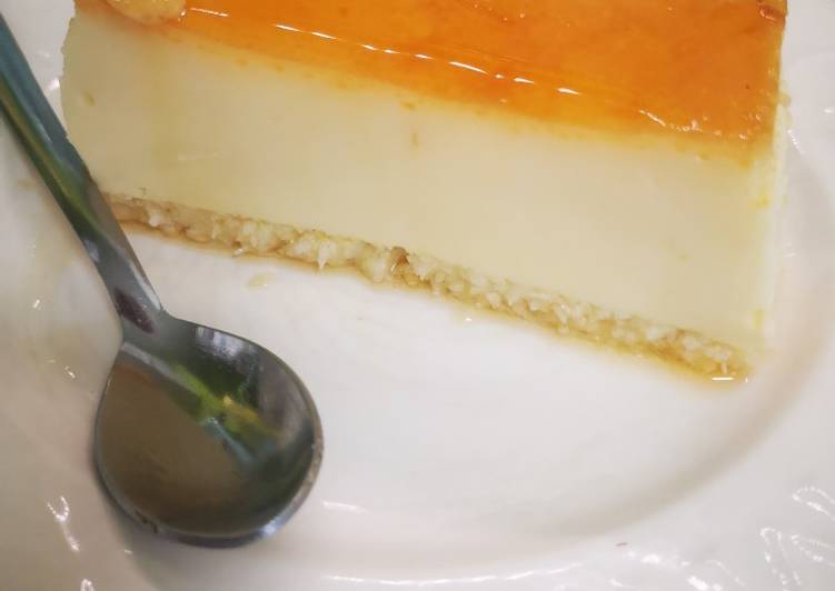 Flan de coco