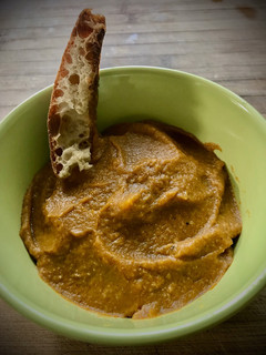 Foto principal de Baba ganoush —paté de berenjena— (al microondas)