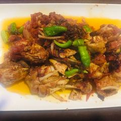 A picture of Peshaweri Chicken Karahi.