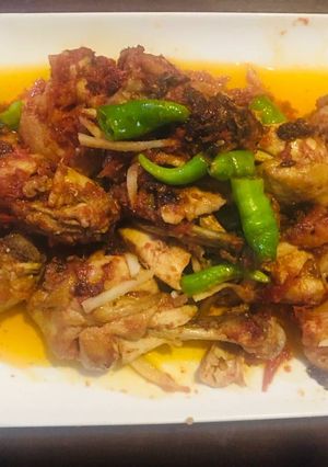 A picture of Peshaweri Chicken Karahi.