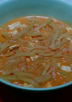 Foto resep Sayur labu siam santan